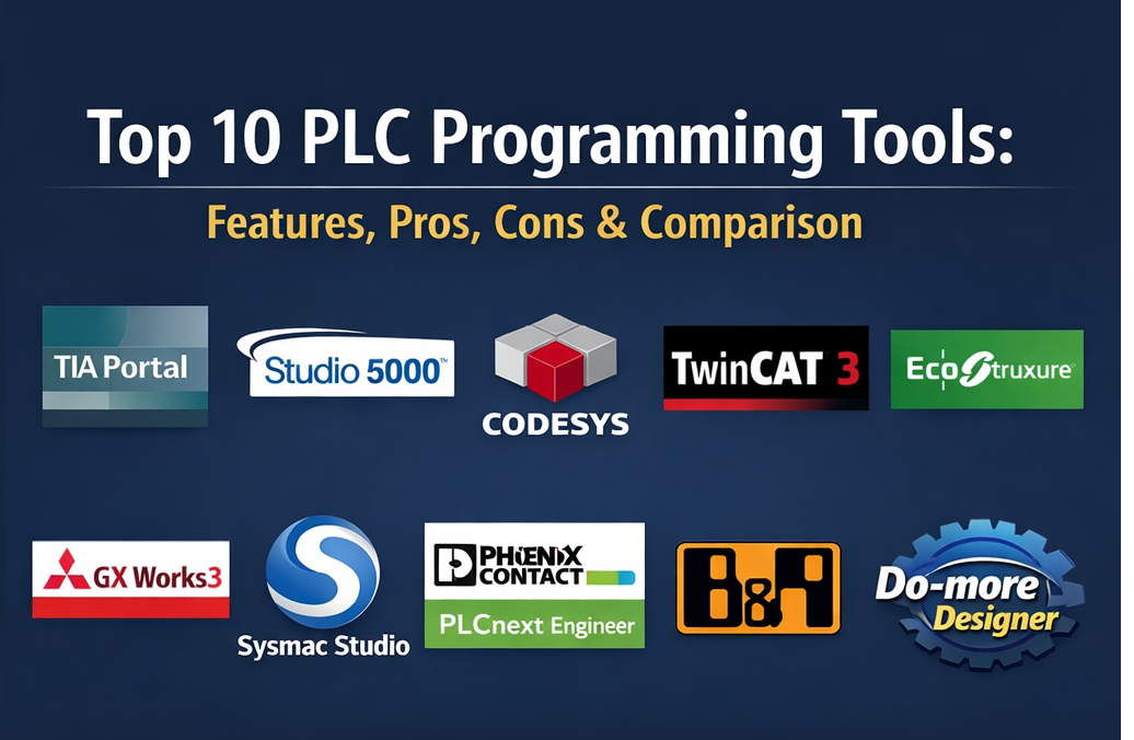 Top 10 PLC Programming Tools: Features, Pros, Cons & Comparison ...