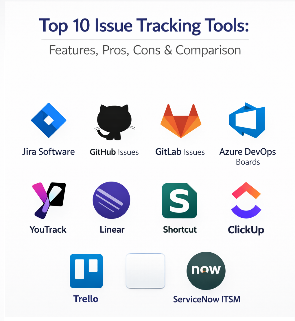 Top 10 Issue Tracking Tools: Features, Pros, Cons & Comparison - DevOps ...