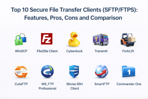 Top 10 Secure File Transfer Clients (SFTP and FTPS): Features, Pros ...