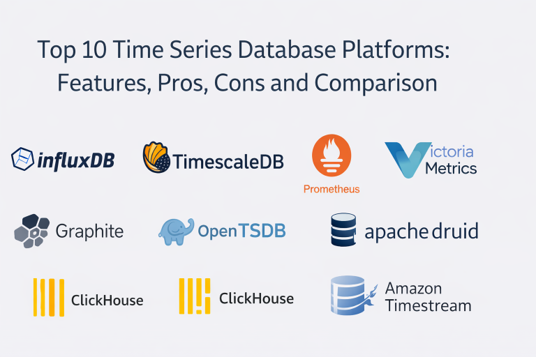 Top 10 Time Series Database Platforms: Features, Pros, Cons and ...