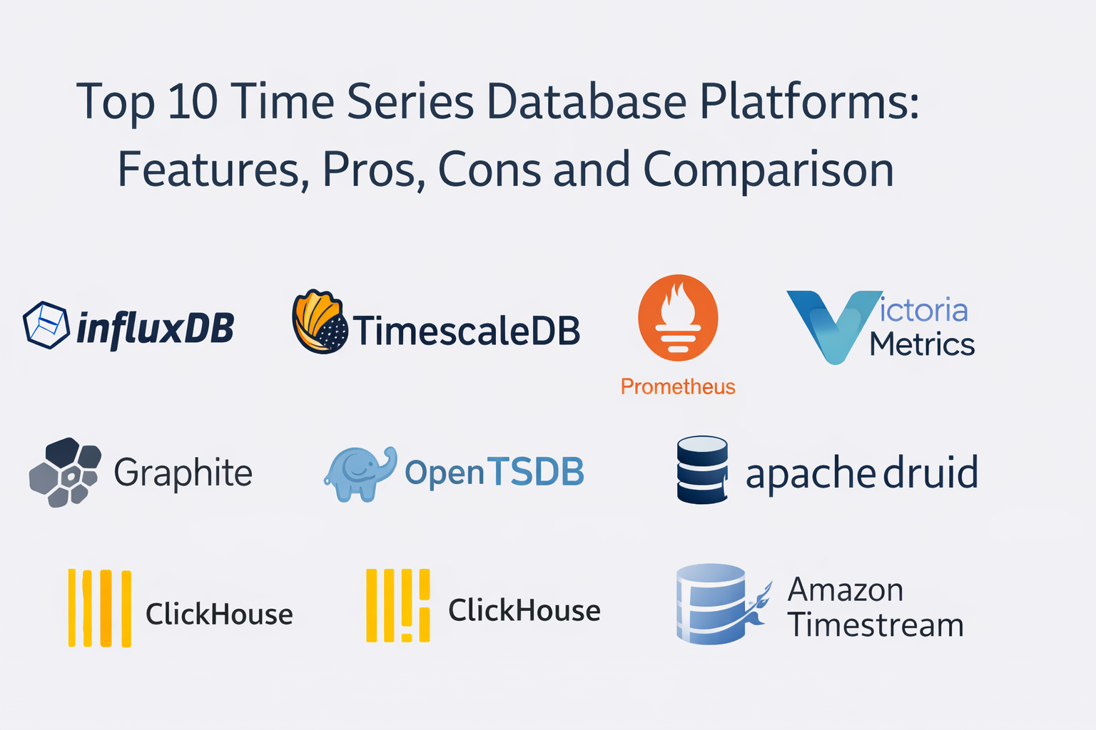Top 10 Time Series Database Platforms: Features, Pros, Cons and ...