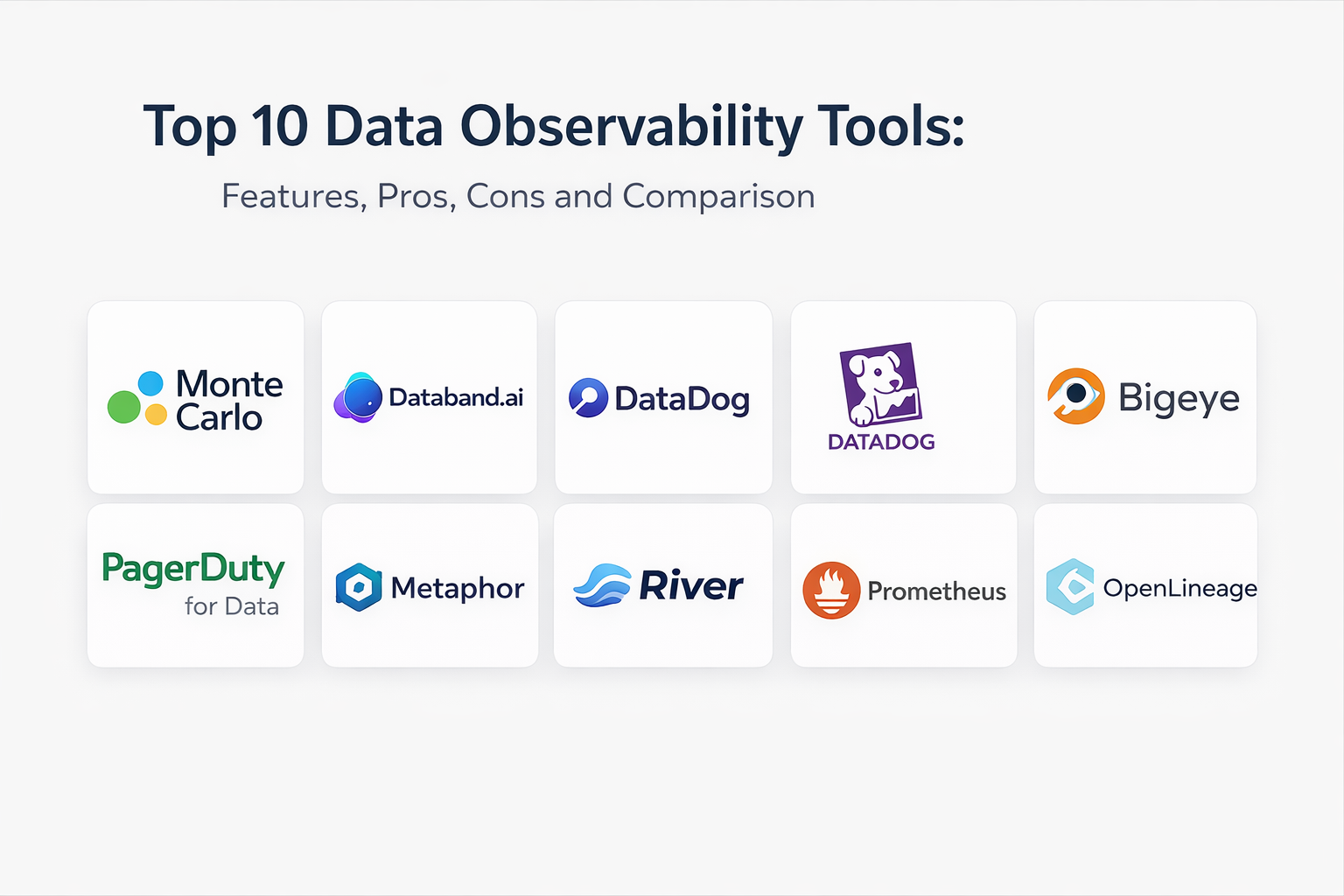 Top 10 Data Observability Tools: Features, Pros, Cons & Comparison ...