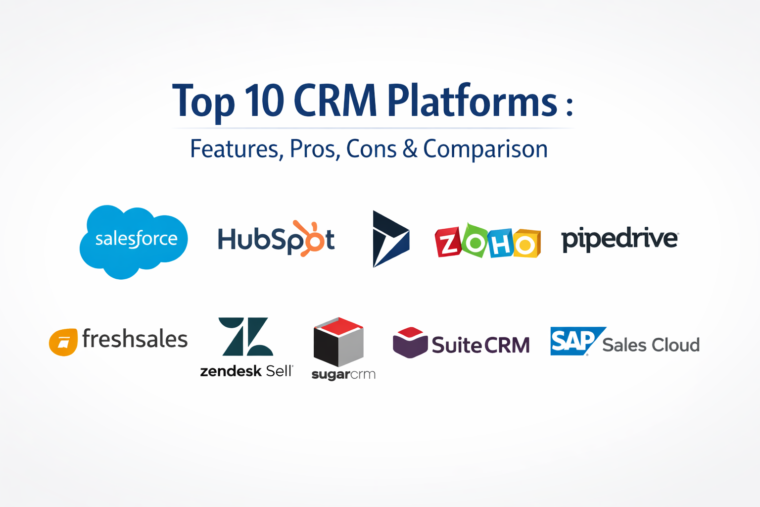 Top 10 CRM Platforms: Features, Pros, Cons & Comparison - DevOps Consulting