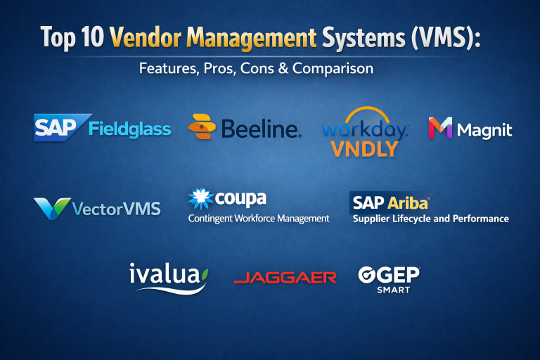 Top 10 Vendor Management Systems (VMS): Features, Pros, Cons and ...
