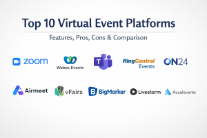 Top 10 Virtual Event Platforms: Features, Pros, Cons & Comparison ...