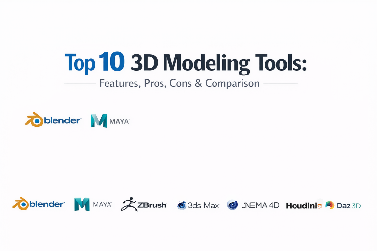 Top 10 3D Modeling Tools: Features, Pros, Cons & Comparison - DevOps ...