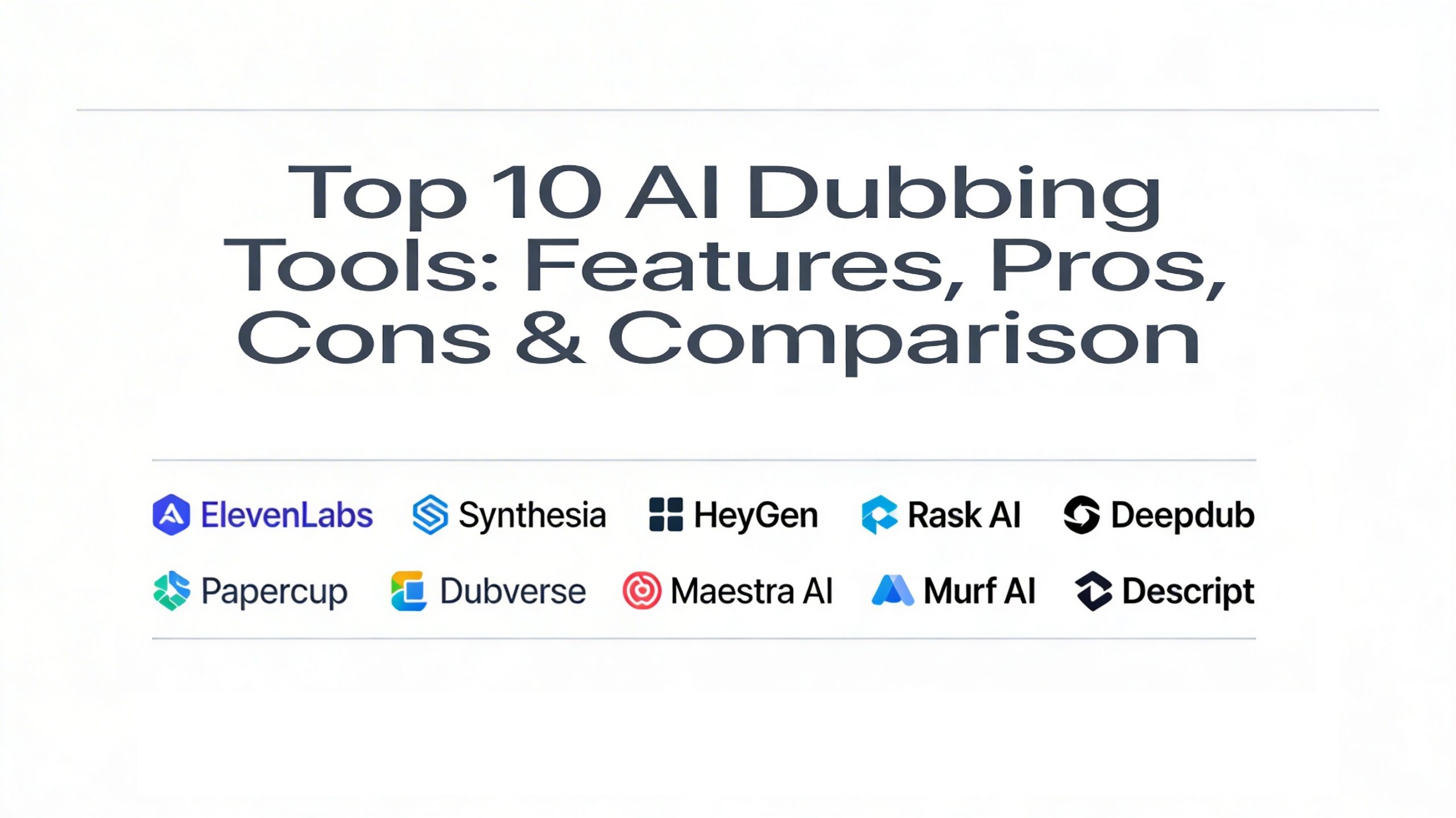 top-10-ai-dubbing-tools-features-pros-cons-comparison-devops
