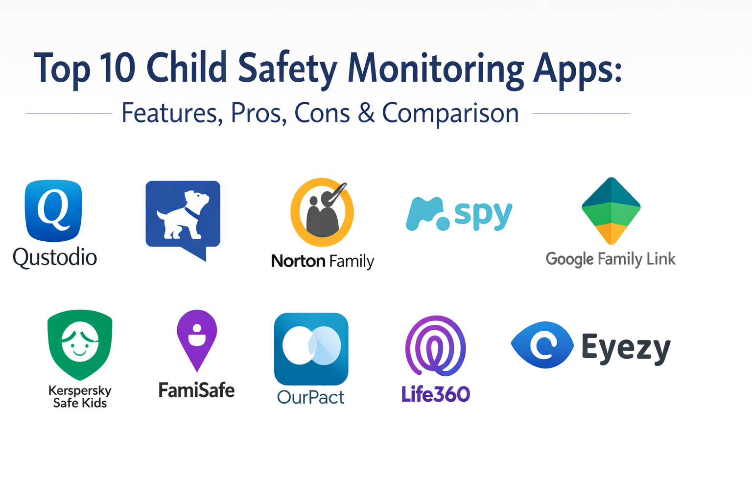 Top 10 Child Safety Monitoring Apps: Features, Pros, Cons & Comparison ...