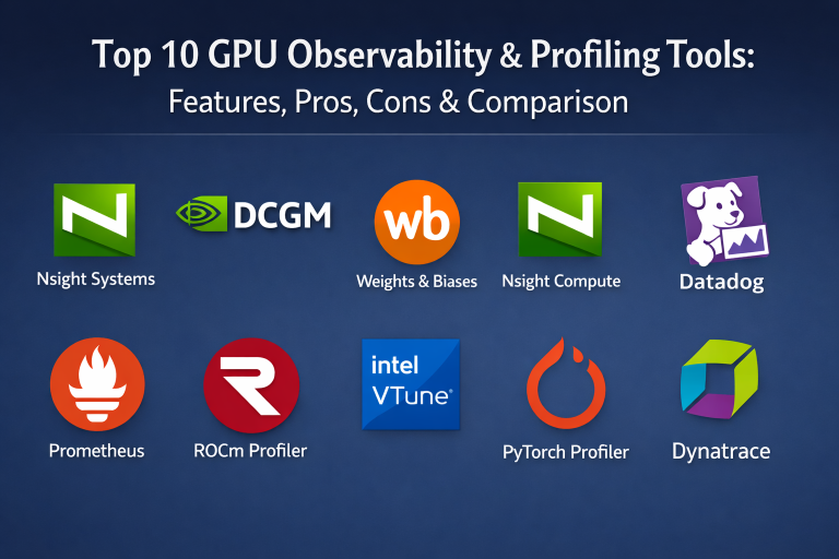 Top 10 GPU Observability & Profiling Tools: Features, Pros, Cons ...