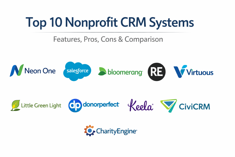 Top 10 Nonprofit CRM Systems: Features, Pros, Cons & Comparison ...