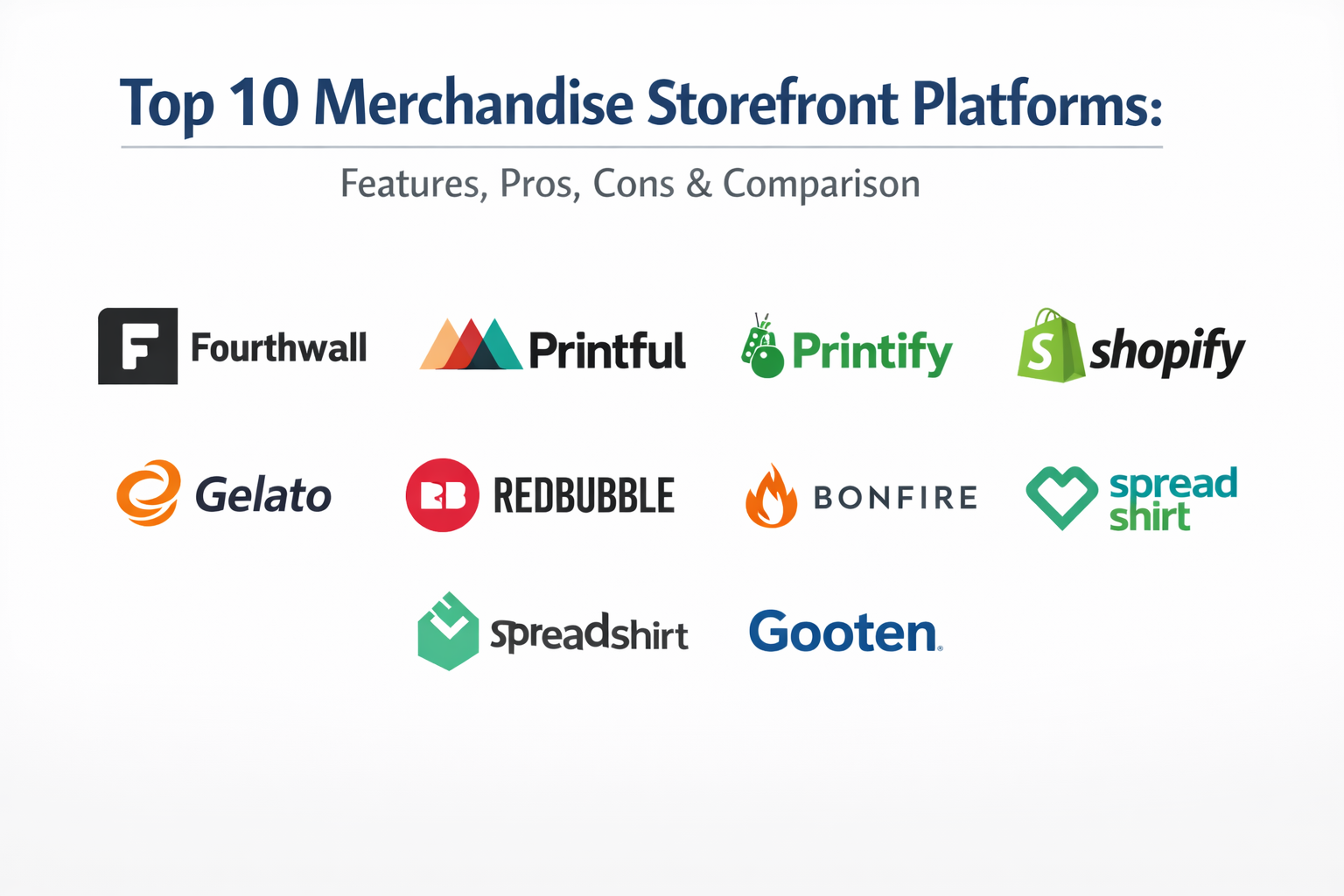 Top 10 Merchandise Storefront Platforms: Features, Pros, Cons ...