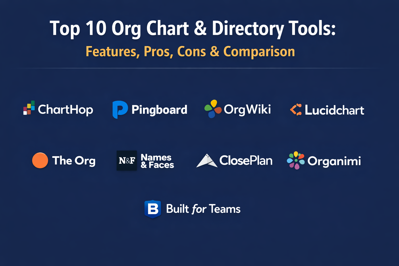 Top 10 Org Chart & Directory Tools: Features, Pros, Cons & Comparison ...