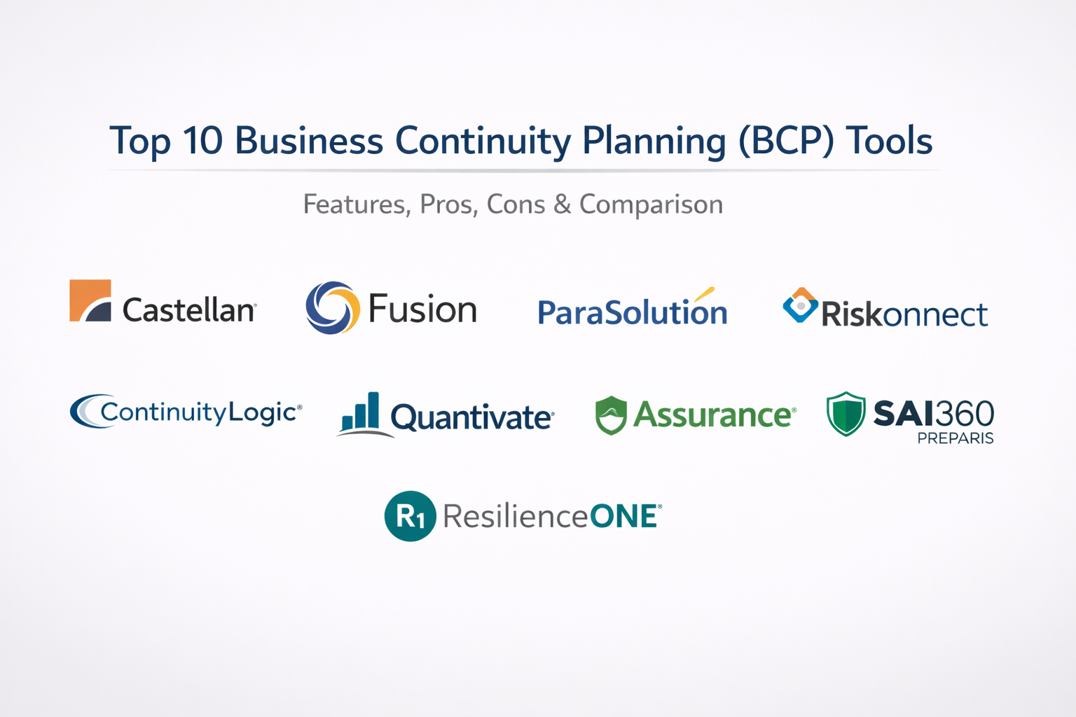 Top 10 Business Continuity Planning (BCP) Tools: Features, Pros, Cons ...