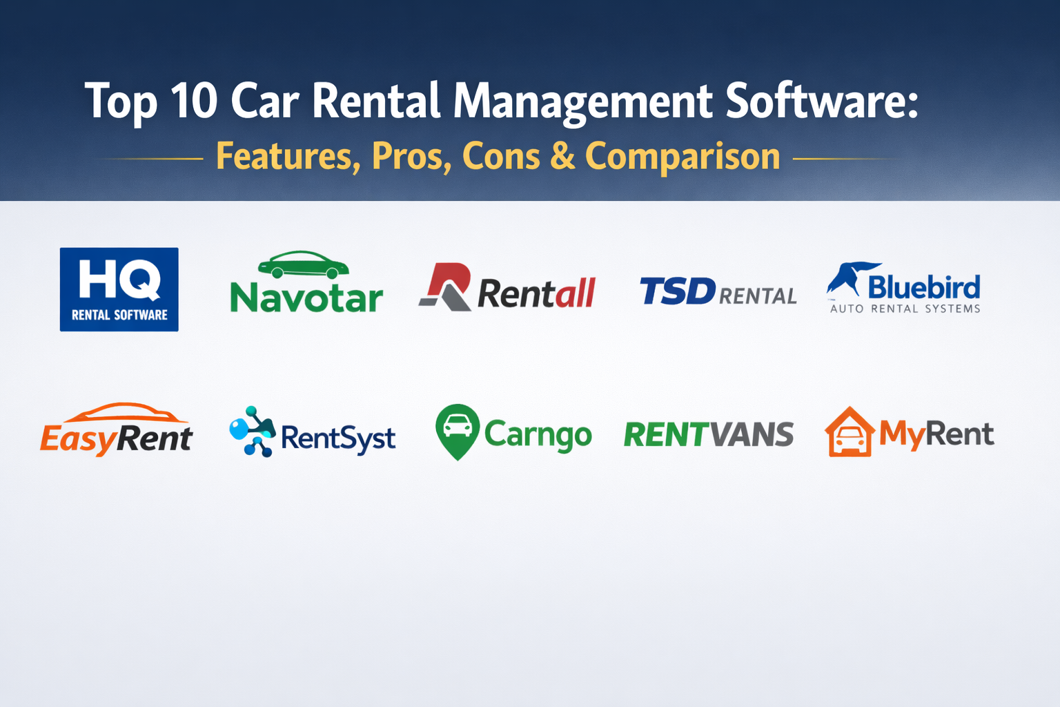 Top 10 Car Rental Management Software: Features, Pros, Cons ...