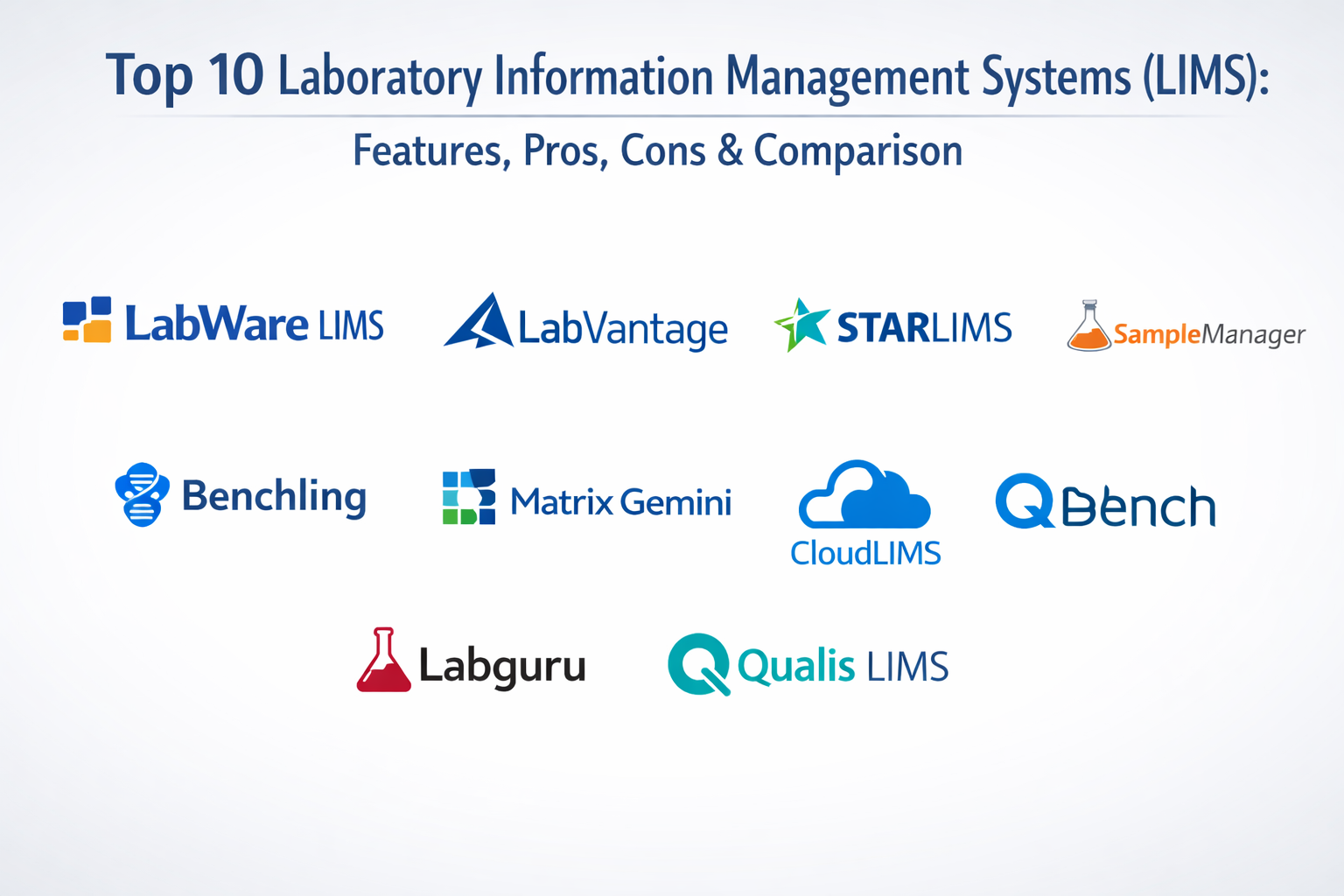 Top 10 Laboratory Information Management Systems (LIMS): Features, Pros ...